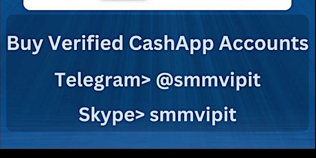 Buy Fully Verified (Business) Cash App Accounts