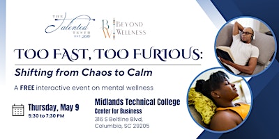 Imagem principal do evento Too Fast, Too Furious: Shifting from Chaos to Calm