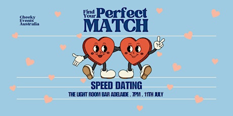 Adelaide Speed Dating by Cheeky Events Australia for ages 26-44