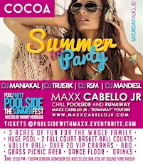 Pool Side with Maxx Cabello Jr and DJ Maniakal, primary image