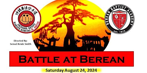 Hauptbild für Battle at Berean - August 24, 2024 - Fayetteville, NC