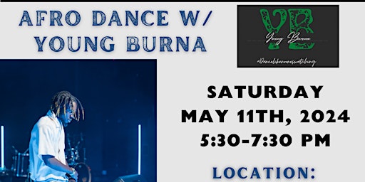 Hauptbild für Afro Dance Class W/ Young Burna