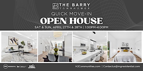 Quick Move-In Open House Weekend ! | Unveiling Luxury at The Barry