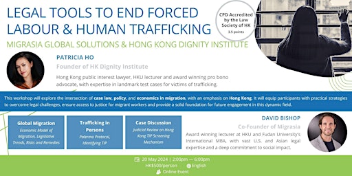 Legal Tools to End Forced Labour and Human Trafficking