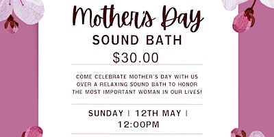 Divine Mother - Nurturing Sound Bath Experience primary image