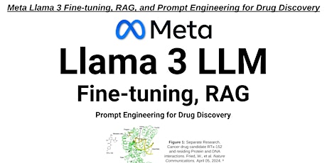 Meta Llama 3 Fine-tuning, RAG, and Prompt Engineering for Drug Discovery