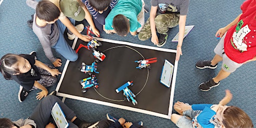 Immagine principale di School Holidays Workshop - Robotics with Lego: Battle Bots 