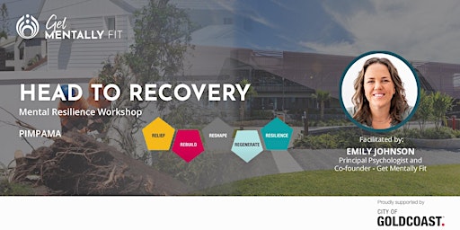 'HEAD TO RECOVERY' - Mental Resilience Workshop primary image
