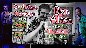 Imagen principal de Dan Alten (Good Stand Up Comedy) at the Joystick aka the Alley Cat