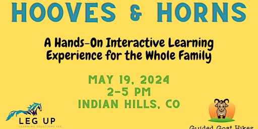 Imagem principal do evento Hooves and Horns: A Hands-On Interactive Learning Experience for the Whole Family