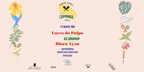 BRASIL & SINEU. MUSICA EN VIVO , BBQ, BATUCADA & CAIPIRINHAS