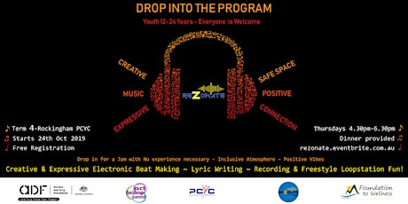 ReZonate Creative and Expressive Music Program - Term4/PCYC primary image