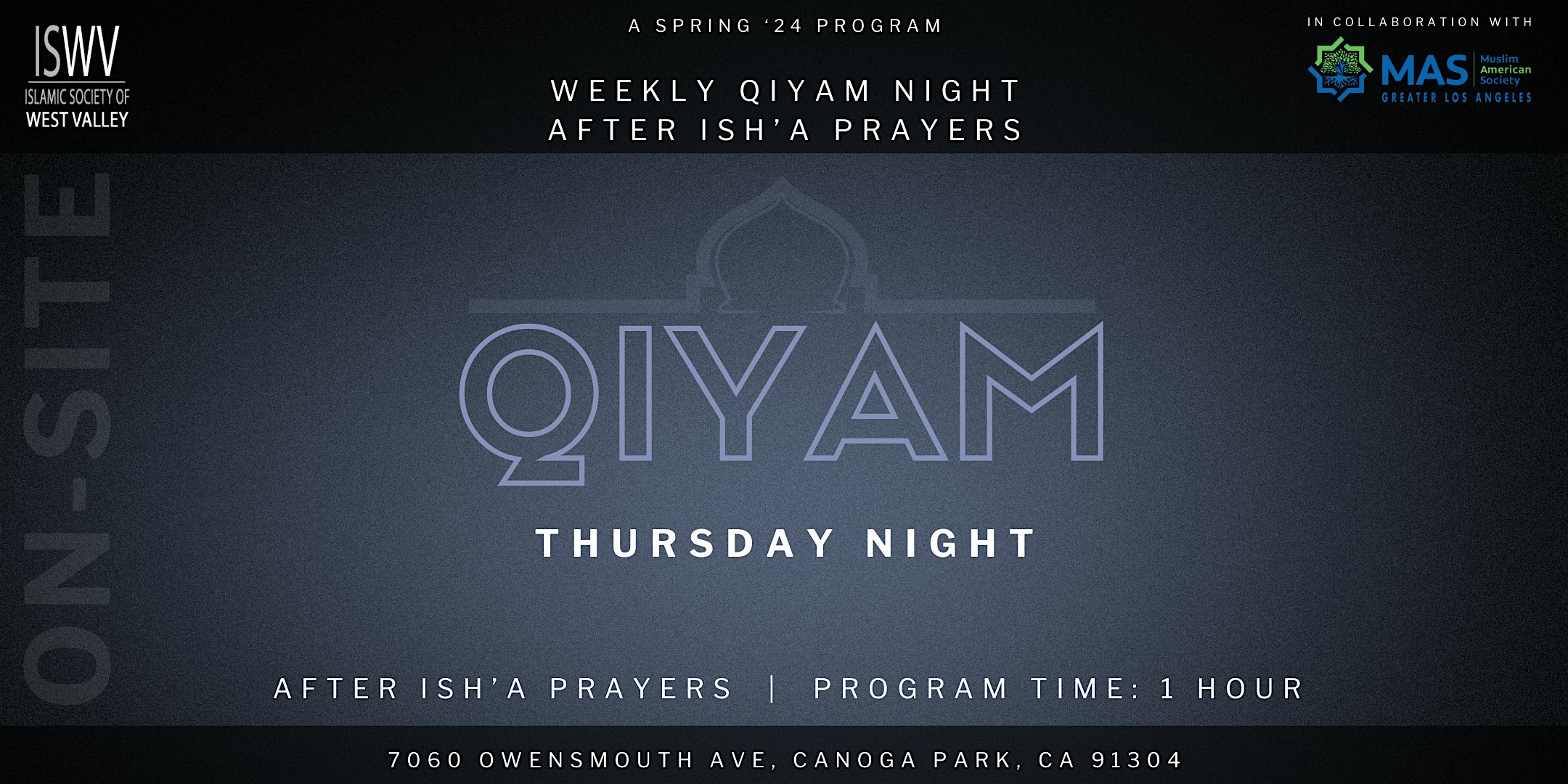 Weekly Qiyam