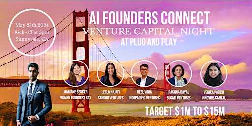 Imagem principal do evento AI Founders Connect | Plug and Play x Round 5
