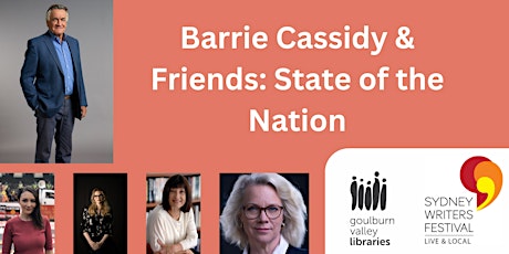 SWF - Live & Local - Barrie Cassidy & Friends at Shepparton Library