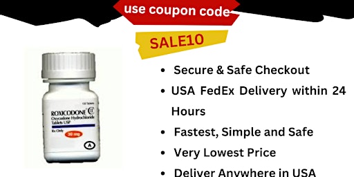 Immagine principale di Buy Roxicodone Online Safely Home Delivery Medication 