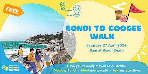 Imagem principal do evento Bondi to Coogee Walk with International Friends