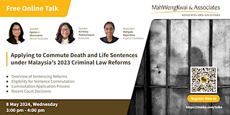 Applying to Commute Death & Life Sentences under Malaysia's Criminal Law