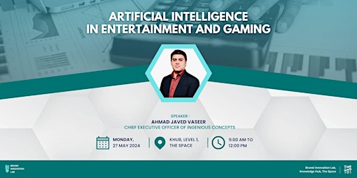Imagem principal do evento Artificial Intelligence in Entertainment and Gaming