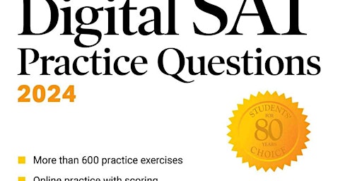 pdf [download] Digital SAT Practice Questions 2024: More than 600 Practice primary image