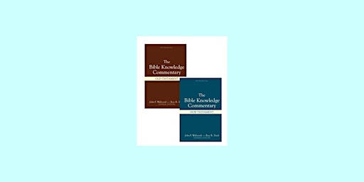 download [pdf] Bible Knowledge Commentary (2 Volume Set) (Bible Knowledge S primary image