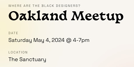 WATBD Oakland Meetup