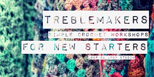 Imagem principal do evento Beginner plus/Treblemakers crochet - The hexagon cardigan