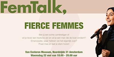 Immagine principale di Fierce Femmes: in gesprek over vrouwen- en meidenemancipatie 