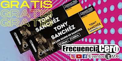 Hauptbild für 10 de Mayo Tributo a los grandes con Tony Sánchez 100% Gratuito