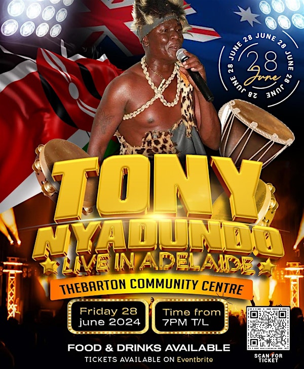 Tony Nyadundo Live in Adelaide Australia