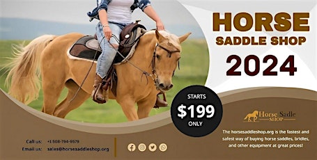 Saddle Online Shop: Western Saddle, Horse Tack