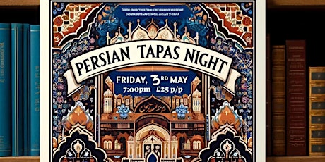 Persian Tapas Night - Books for Cook, Nottinghill