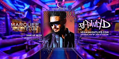 Imagen principal de DJ Pauly D | EDC Weekend Party | Marquee Nightclub Vegas
