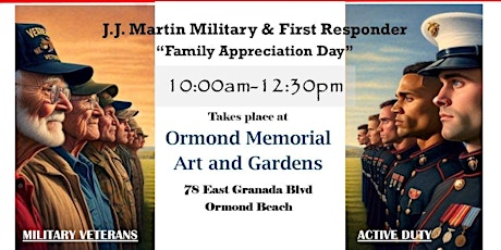 8th Annual Military Veteran/First Responder Family Appreciation Day