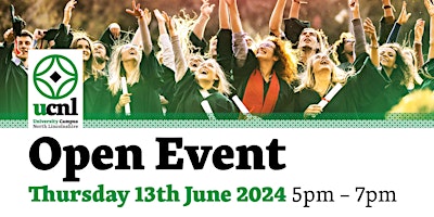 Open Event - Thursday 13th June primary image