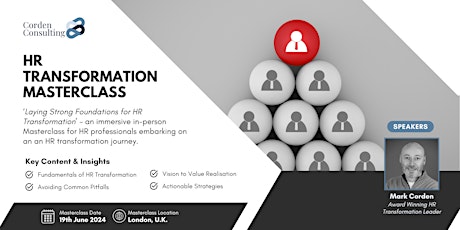 Laying Strong Foundations for HR Transformation