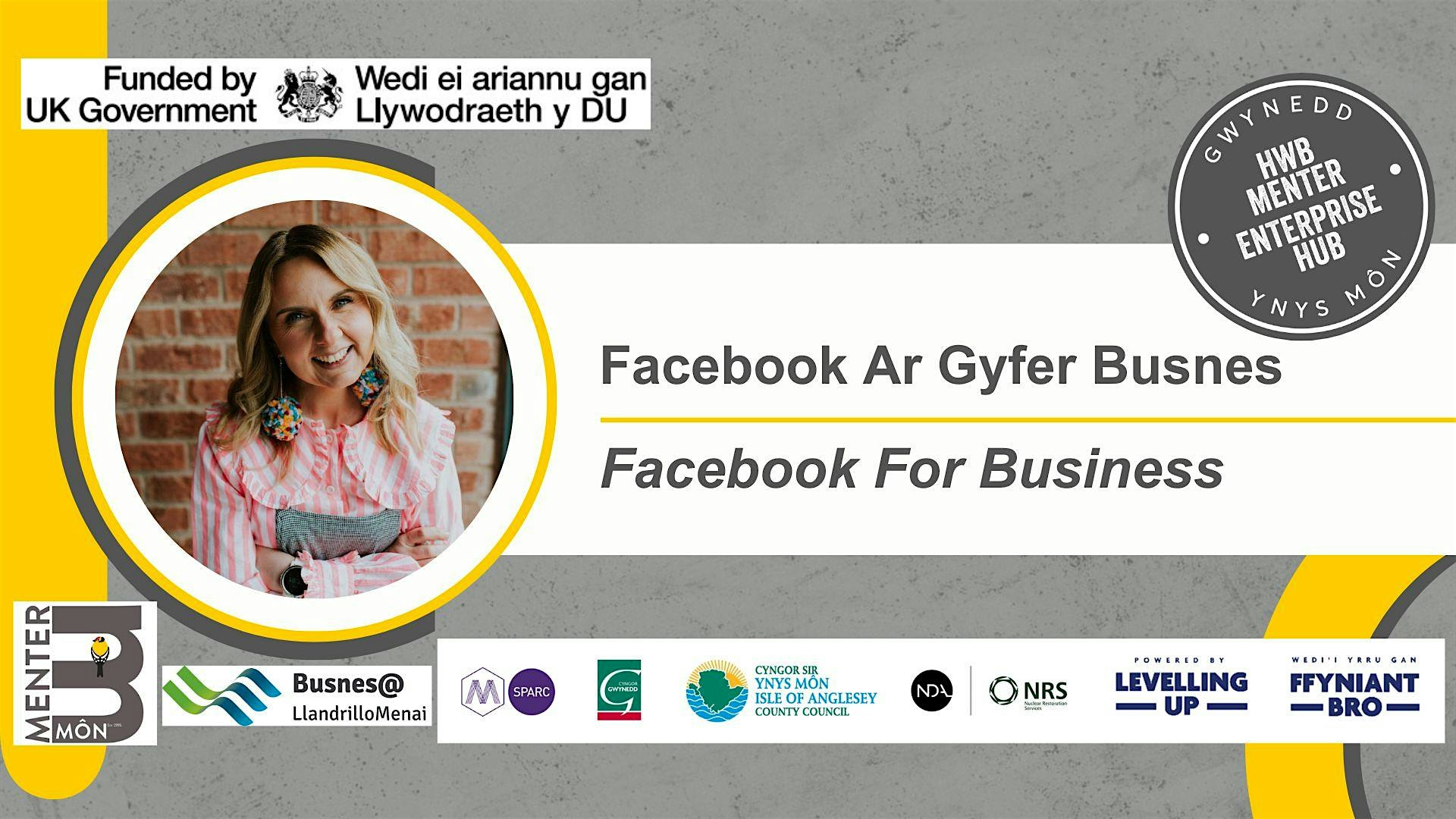 IN PERSON - Facebook Ar Gyfer Busnes // Facebook For Business