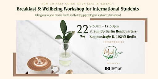 Image principale de Breakfast & Wellbeing Workshop for International Students