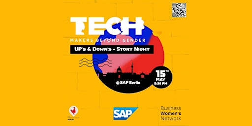 Immagine principale di TECHMAKERS BEYOND GENDER: Ups and Downs Story Night 