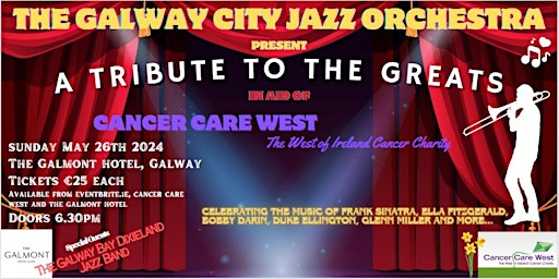 Image principale de 'A Tribute To The Greats' with the Galway City Jazz Orchestra