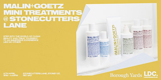 Hauptbild für MALIN+GOETZ Mini Treatments @  Stonecutters Lane