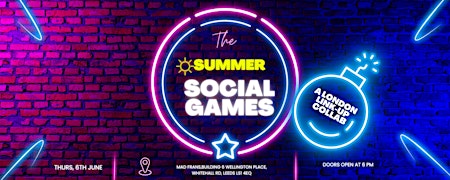 Imagem principal do evento The Summer Social Games Link-Up Collab!