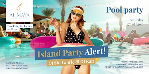 Imagen principal de Saturday Pool Party: Al Maya Island