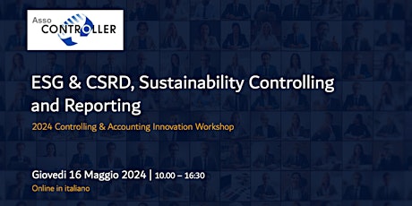 ESG & CSRD, Sustainability Controlling and Reporting