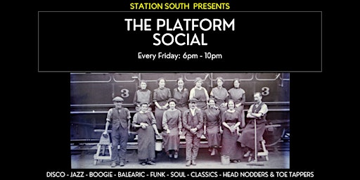 Imagem principal do evento Station South Presents...The Platform Social with Lucy Rowe