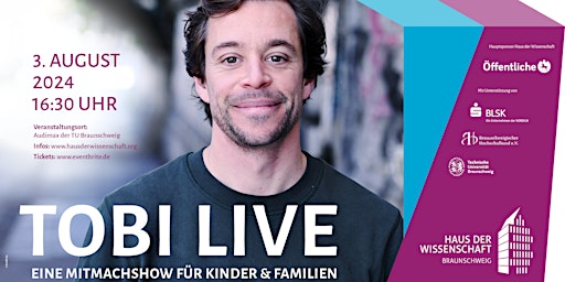 Primaire afbeelding van Tobi live - Eine Mitmachshow für Kinder und Familien