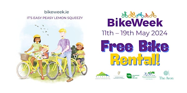 Free Bike Rental  - Saturday 18th May - The Avon