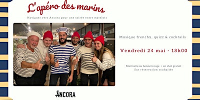 Primaire afbeelding van L'apéro des marins - Venez dîner dans une ambiance marine hors du commun !