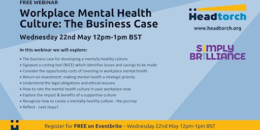 Hauptbild für Workplace Mental Health Culture: The Business Case