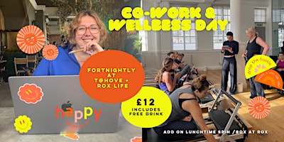 Primaire afbeelding van Happy Freelancers Brighton Cowork & Wellness Day